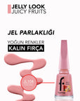 Flormar Juicy Fruits Jelly Look High-Shine Nail Polish