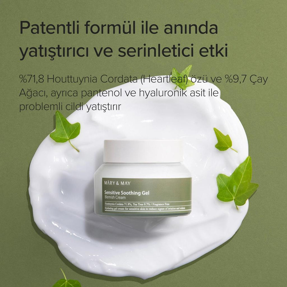 Mary & May Sensitive Soothing Gel Blemish Cream 70g