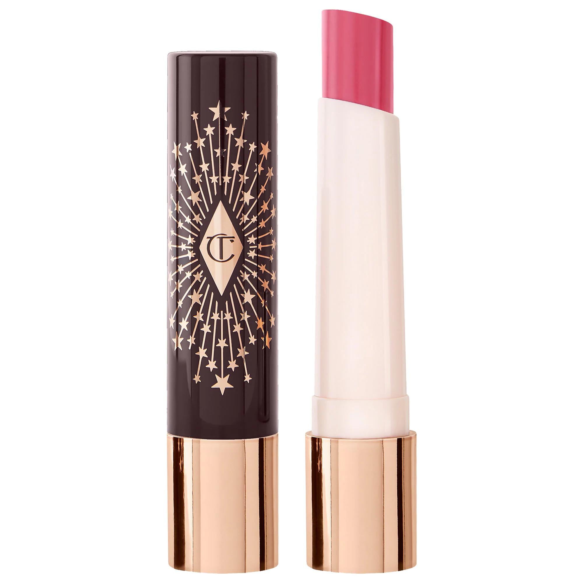 Charlotte Tilbury Hyaluronic Happikiss Lipstick Balm - Hydrating, Plumping, Vegan &amp; Cruelty-Free Lip Care Hyaluronic Happikiss Lipstick Balm - Hydrating &amp; Plumping Hyaluronic Acid Lipstick, Hydrating Lip Balm, Vegan Lipstick, Cruelty-Free Cosmetics, Plumping Lip Care, Charlotte Tilbury, Lip Care, Beauty Products, Makeup, Lipstick, Lip Balm, Vegan Beauty, Cruelty-Free Beauty, Hydrating Lip Products, Plumping Lip Products, Lip Color, Dewy Finish, Clean Beauty, Ethical Beauty, Sensitive Lip Care