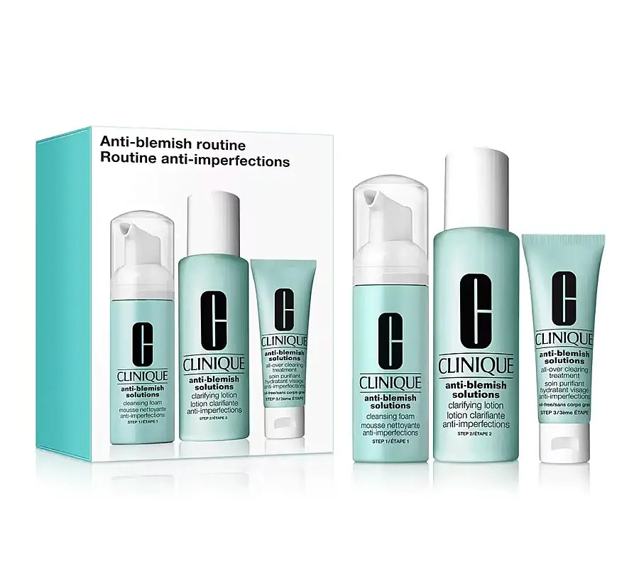 Clinique Anti-Blemish Routine 3-Step Skin Care Set