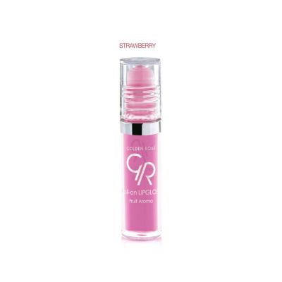 Golden Rose Roll-on Lip Gloss - Fruit Aroma, 3.4ml, Strawberry Flavor - image 3