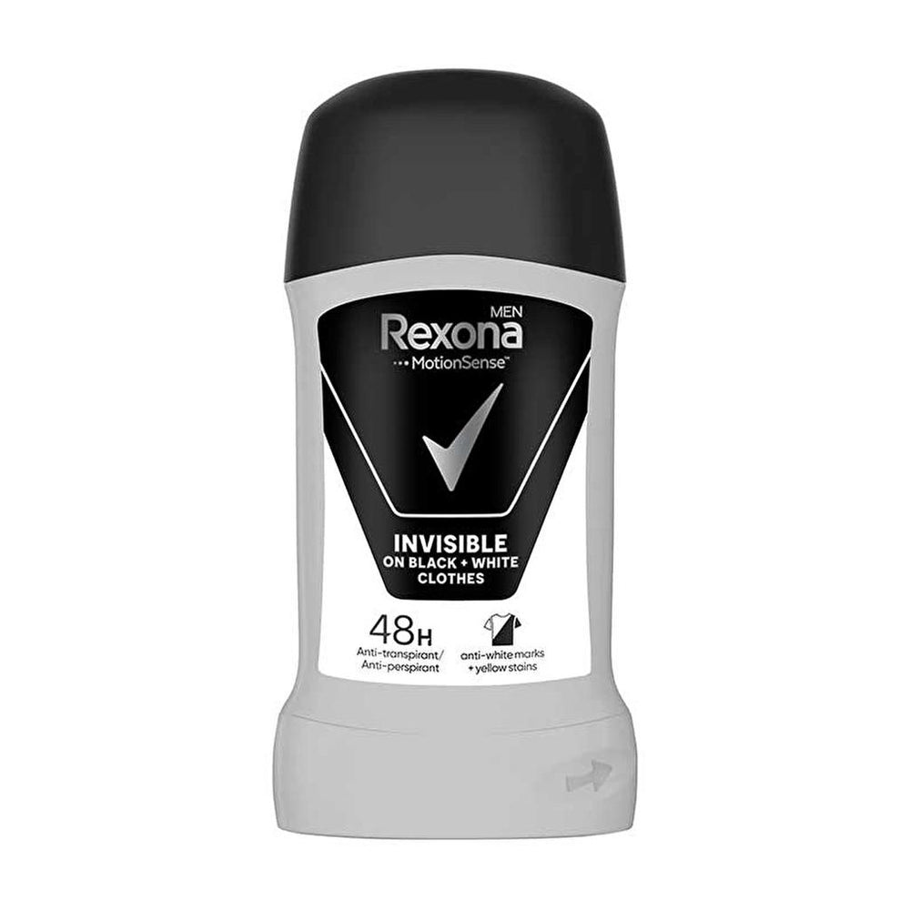 Rexona Men Invisible Black & White Deodorant Stick 50 ml