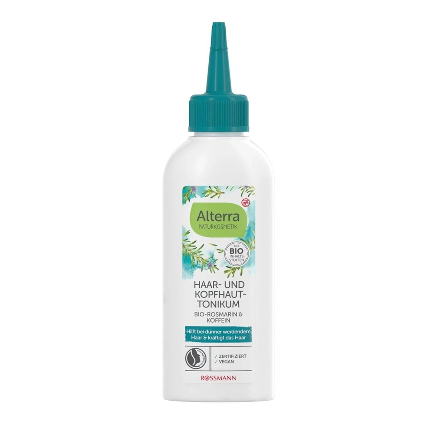 Alterra Rosemary Hair &amp; Scalp Tonic for Thinning Hair 150 ml