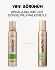 Wella Wellaflex: Ultra Strong Hold & Silky Finish Hair Mousse - 24H Lasting, Vegan, UV Protection - Non-Sticky Styling for Dry Hair Wella Hair Mousse: Ultra Strong Hold, Vegan & UV Protection hair mousse, ultra strong hold hair mousse, vegan hair mousse, UV protection hair mousse, long lasting hair hold, non-sticky hair mousse, hair styling mousse, Wella hair mousse, hair styling, hair care, vegan hair products, UV protection, strong hold, non-sticky, all hair types, dry hair, damaged hair, 24 hour hold, wo