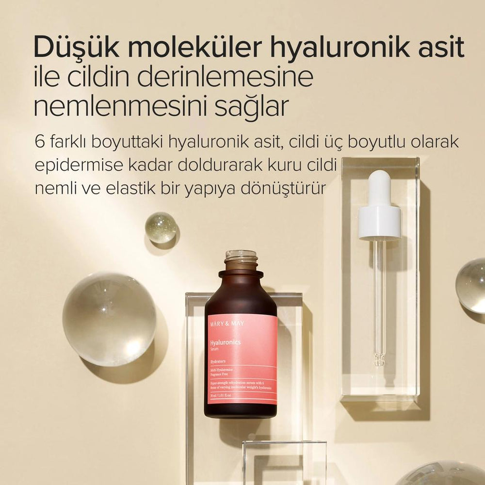 Mary & May Hyaluronic Acid Face Serum for Deep Hydration 30 ml