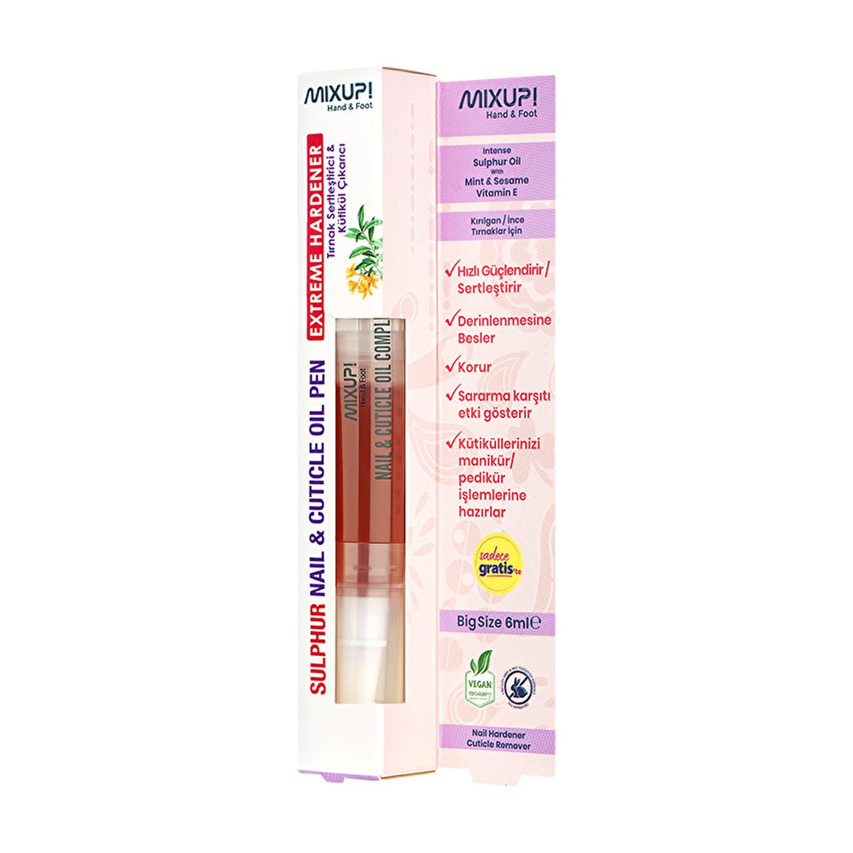 Mixup! Nail Strengthener & Cuticle Remover - 6ml - Nourishes & Strengthens Nails, Vitamin E Rich for Nail Health Mixup! Nail Strengthener & Cuticle Remover - 6ml nail strengthener, cuticle remover, nail care, nail health, Vitamin E for nails, nail nourishment, cuticle care, nail growth, healthy nails, nail repair, beauty, cosmetics, personal care, nail products