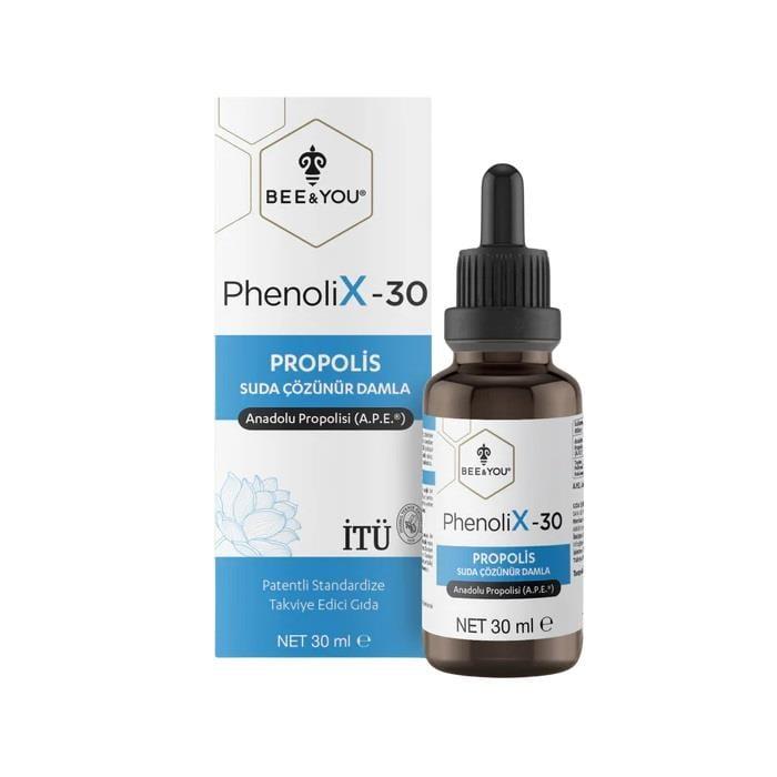 BEE & YOU PhenoliX-30 Propolis Dietary Supplement Drops for Natural Immune Support - 1.01 fl oz BEE & YOU PhenoliX-30 Propolis Drops for Immune Support Propolis dietary supplement, Anatolian Propolis Extract, Natural immune support, Water-soluble propolis, Propolis drops for adults and children, Health supplements, Natural wellness products, Immune system support, Dietary supplements, Propolis benefits, Family health supplements, Antioxidant supplements