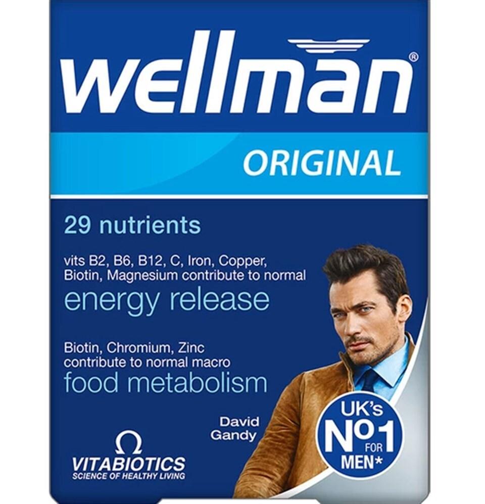 Vitabiotics Wellman Multivitamin Supplement for Men - Daily Vitamin and Mineral Boost for Energy and Overall Health - image 2