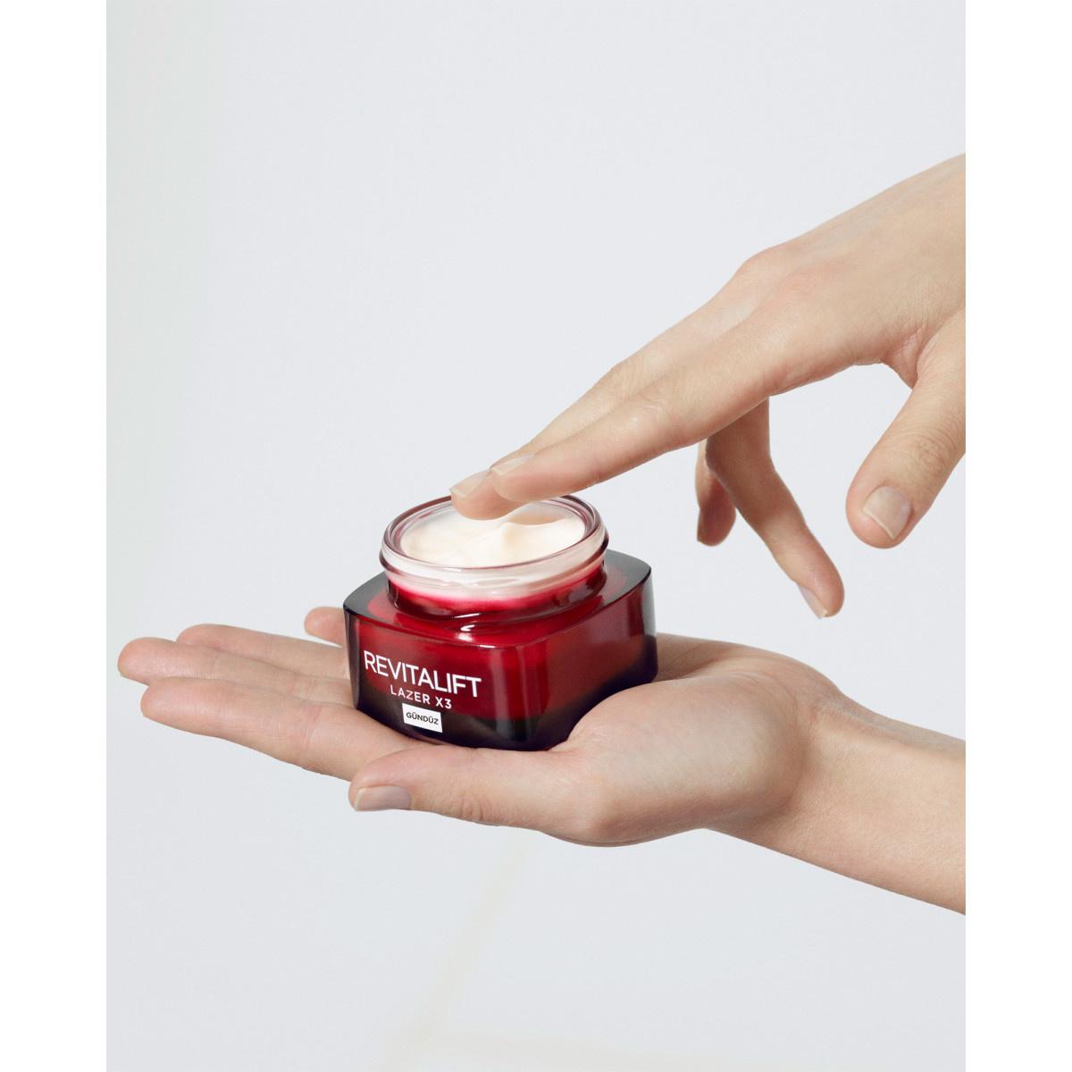 loreal paris revitalift lazer x3 day cream product image, loreal paris revitalift lazer x3 day cream packaging, loreal paris revitalift lazer x3 day cream application L&#39;Oreal Paris Revitalift Lazer X3 Anti-Aging Day Cream - Reduces Wrinkles, Enhances Skin Firmness | 50 ml L&#39;Oreal Paris Revitalift Lazer X3 Day Cream 50 ml ai-generated, loreal-paris, anti-aging, day-cream, wrinkle-reduction, skincare, pro-xylane, hydration, firming-cream, women