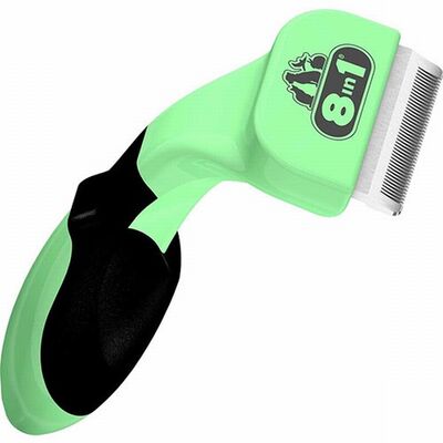 8in1 Perfect Coat DeShedder Grooming Tool for Small Dogs