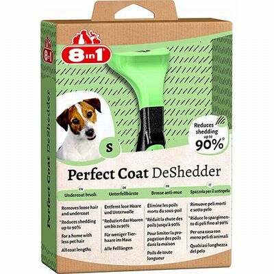 8in1 Perfect Coat DeShedder Grooming Tool for Small Dogs
