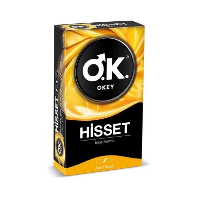 Okey Hisset Condoms: Enhanced Sensitivity & Reliable Protection - 10 Pack Latex Condoms for Safe Sex & Contraception Okey Hisset Condoms: Sensitivity & Protection - Latex Safe Sex condoms, latex condoms, safe sex, contraception, sexual health, protection against STIs, Okey condoms, Hisset condoms, lubricated condoms, reliable condoms, latex, sexual wellness, family planning, protection,  sexual safety, contraceptives,  health,  personal care,  pleasure,  sensitivity,  intimate health,  adult,  safe sex prac