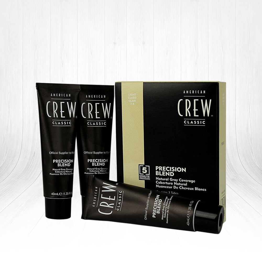 American Crew Ammonia-Free Hair Dye for Men - Natural White Hair Coverage, Precision Blend, 3x40ml American Crew Ammonia-Free Hair Dye for Men - 3x40ml ammonia-free hair dye for men, natural hair color for white hair, men's grooming hair coloring, precision blend hair dye, American Crew hair products, hair dye, men's hair care, grooming for men, ammonia-free hair color, natural hair dye, men's grooming products