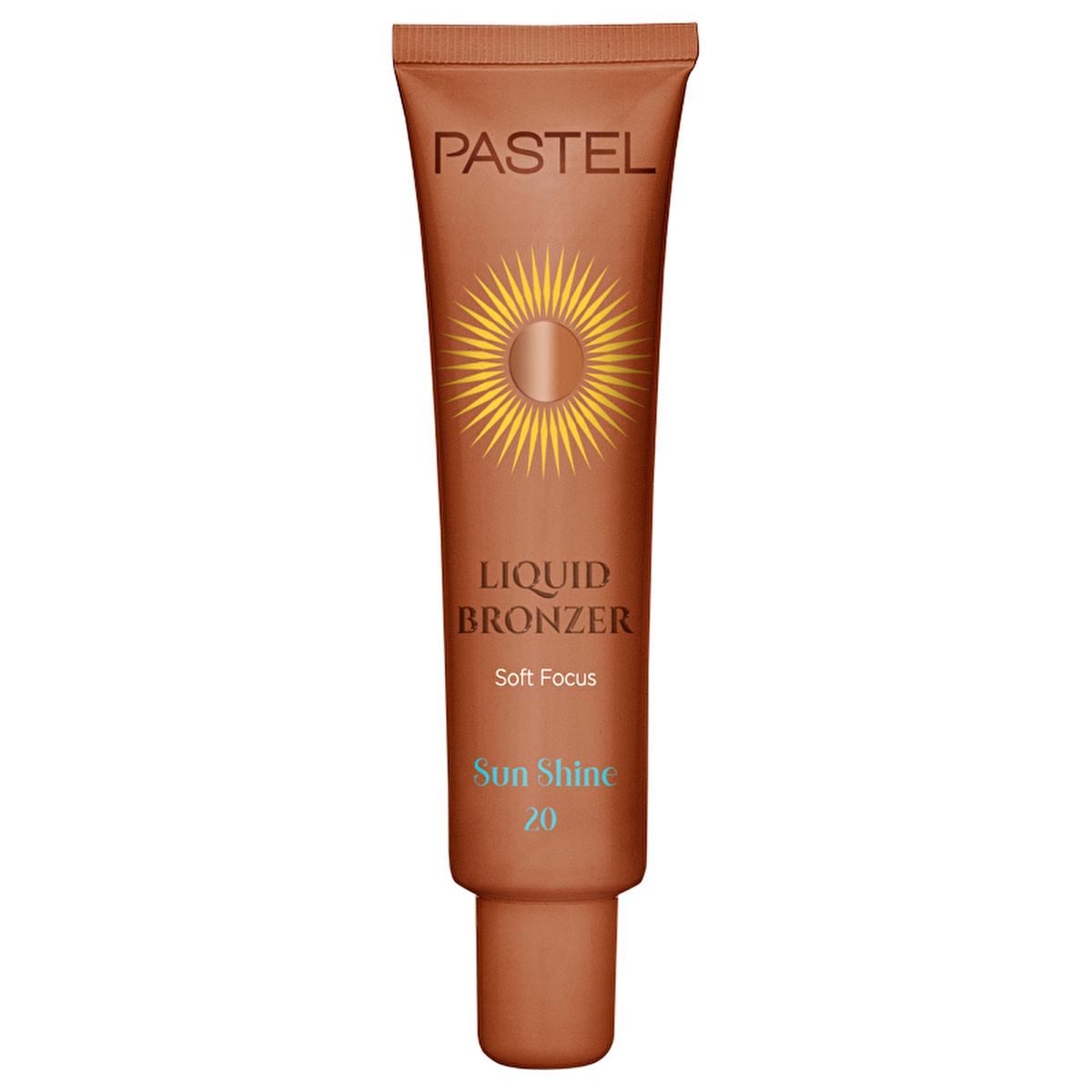 pastel-liquid-bronzer-sun-shine-30g, natural-glow-bronze-product-view, smooth-finish-liquid-bronzer Pastel Liquid Bronzer 20 Sun Shine - Natural Glow, Smooth Finish | 30g Pastel Liquid Bronzer 20 Sun Shine pastel, liquid-bronzer, natural-glow, makeup, bronzing, soft-focus, oil-control, cosmetic, ai-generated, beauty