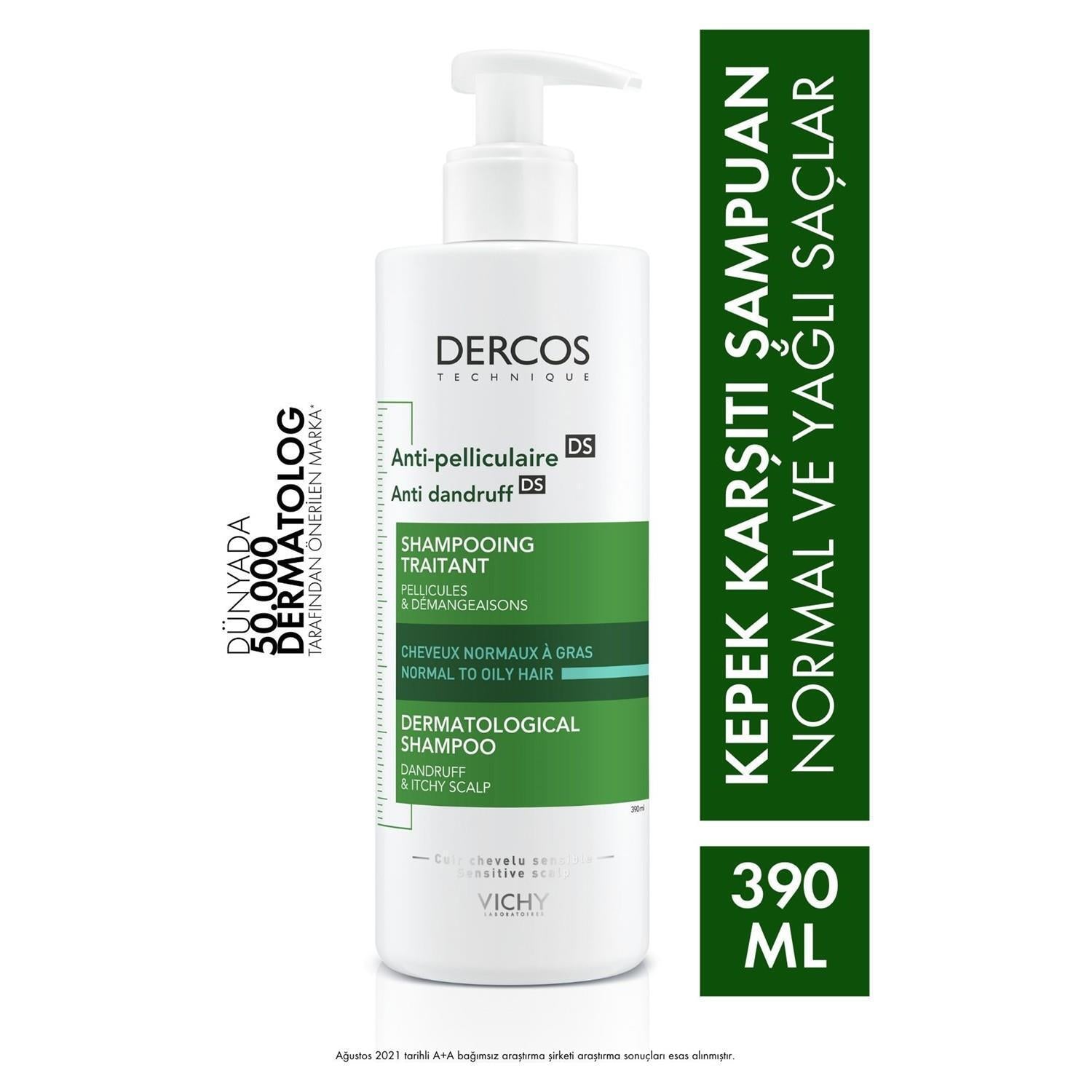 Vichy Dercos Anti-Dandruff Shampoo for Normal to Oily Hair - Dermatologically Formulated for Dandruff Treatment & Scalp Comfort Vichy Dercos Anti-Dandruff Shampoo for Normal-Oily Hair Anti-Dandruff Shampoo, Vichy Dercos Shampoo, Normal to Oily Hair Care, Dermatological Shampoo, Selenium Sulfide Shampoo, Scalp Soothing Shampoo, Microbiome Friendly Hair Care, Hair Care, Scalp Care, Dandruff Treatment, Healthy Hair, Vibrant Hair, Scalp Comfort, Gentle Cleansing, Microbiome Balance