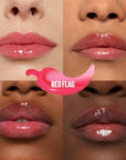 Maybelline Lifter Plump Lip Gloss - 004 Red Flag, Non-Sticky, Chili Pepper Extract for Plumping Maybelline Lifter Plump Lip Gloss - Non-Sticky & Plumping Maybelline Lifter Plump Lip Gloss, Lip Plumping Gloss, Red Flag Lip Gloss, Non-sticky Lip Gloss, Chili Pepper Extract Lip Care, Lip Care, Cosmetic, Beauty Products, Makeup, Lip Gloss, Plumping Lip Gloss, Non-sticky Finish, Easy Application, XL Applicator, Cosmetic Enhancement, Beauty Routine, Makeup Essentials, Lip Care Products
