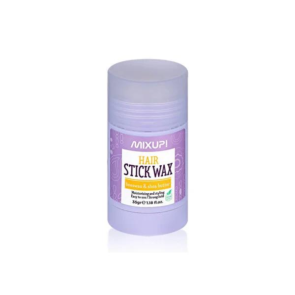 Mixup Hair Stick Wax - Strong Hold, Moisturizing, Residue-Free Hair Styling Wax for Dry Hair Mixup Hair Stick Wax - Strong Hold &amp; Moisturizing Hair wax, Moisturizing hair product, Strong hold styling product, Residue-free hair wax, Styling wax for dry hair, Hair styling products, Dry hair care, Hydrating hair wax, Non-greasy hair styling