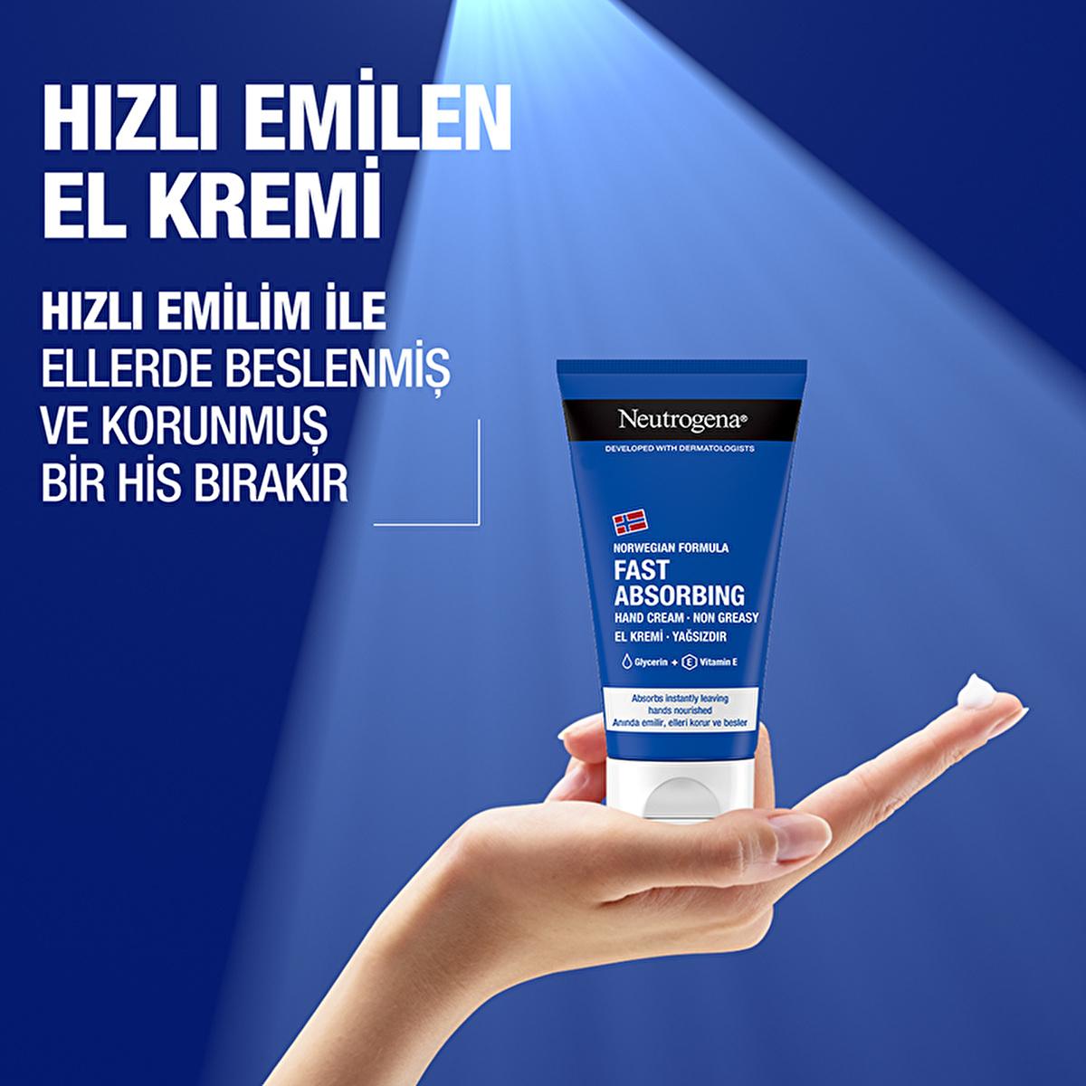 Neutrogena Norwegian Formula Quick Absorbing Hand Cream - Non-Greasy, Moisturizing Hand Moisturizer for Dry Hands Neutrogena Norwegian Formula Hand Cream - Quick Absorbing &amp; Non-Greasy Neutrogena hand cream, Norwegian Formula hand cream, quick absorbing hand moisturizer, non-greasy hand cream, glycerin hand cream, hand moisturizer for dry hands, dry hand relief, moisturizing hand cream