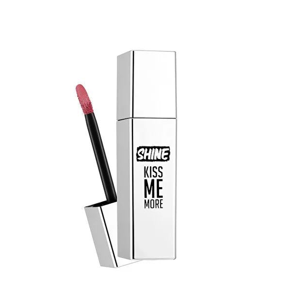 Flormar Shine Kiss Me More Liquid Lipstick - Long-Lasting, Shiny Finish, 004 Fall Rose Flormar Shine Kiss Me More Liquid Lipstick - Long-Lasting liquid lipstick, long-lasting lipstick, shiny lipstick, Flormar, Kiss Me More, lip makeup, lip color, cosmetics, makeup, beauty products, long-lasting makeup, shiny finish, moisturizing lipstick, vanilla scent, cosmetics for all skin types