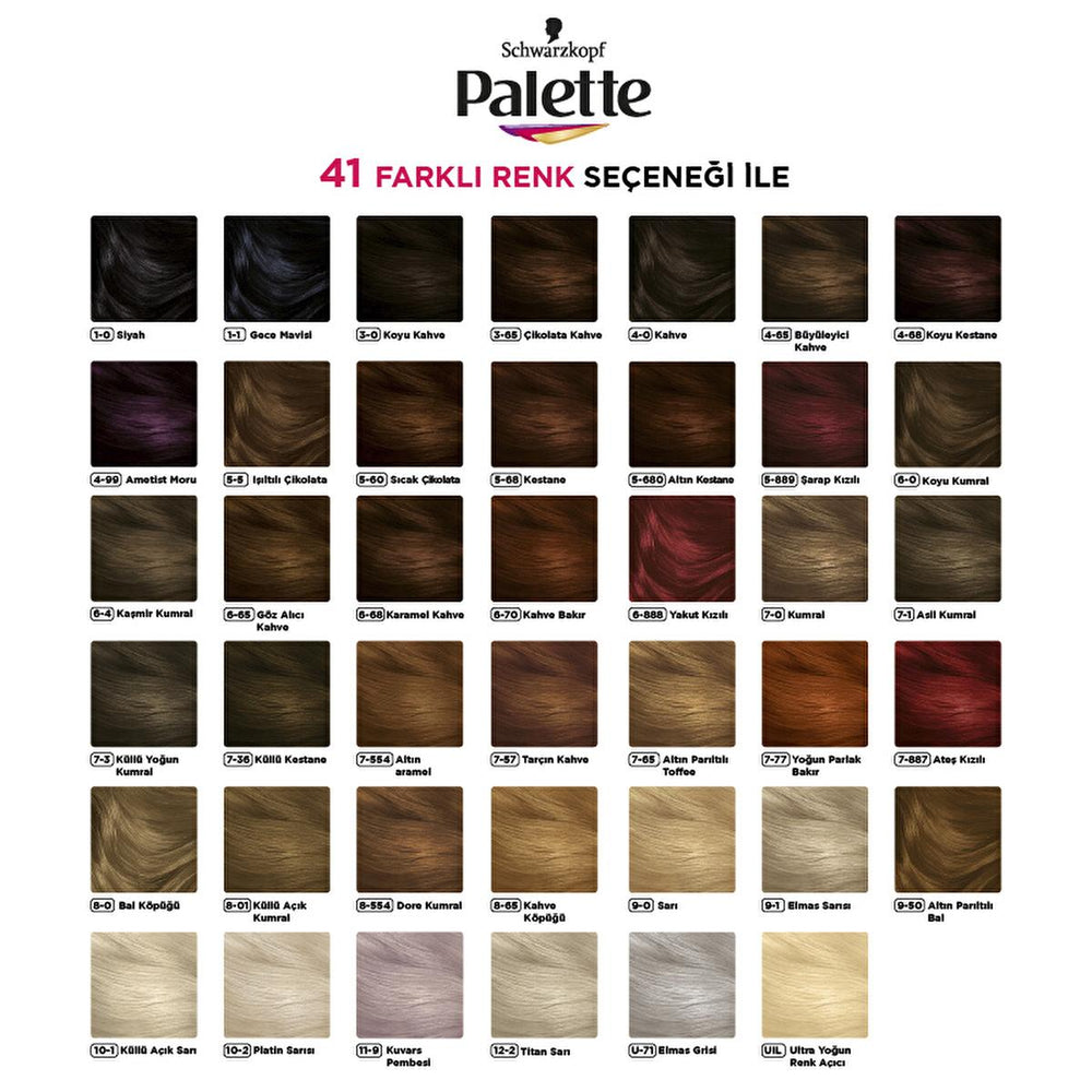 Palette Deluxe Hair Dye 9-0 Sarı - Long-Lasting Rich Color & Nourishment - view 5