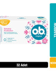 O.B Original Normal Tampon - Reliable Menstrual Hygiene for Normal to Heavy Flow Days - view 2