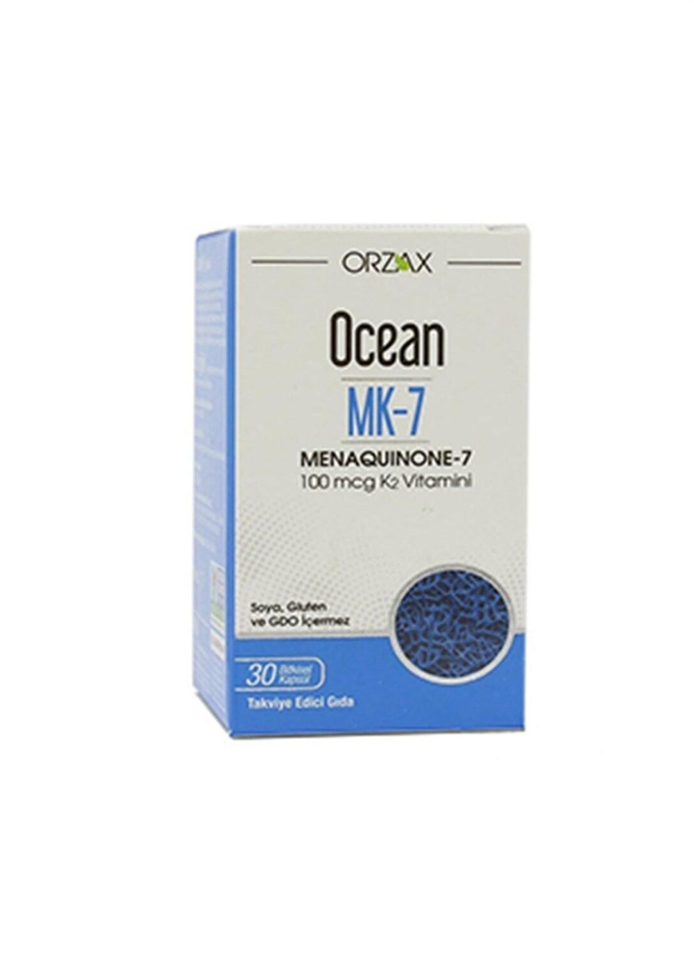 Ocean Vitamin K2 Supplement, Menaquinone-7 100 mcg - Bone & Cardiovascular Health Support, 30 Capsules - image 2