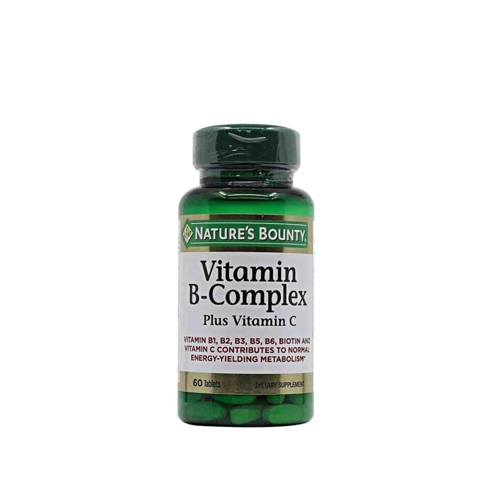 Nature's Bounty Vitamin B-Complex Plus Vitamin C Supplement - 60 Tablets - Immune System Support & Energy Boost - image 2