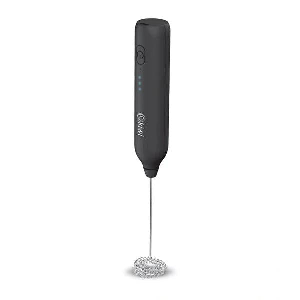 Kiwi Electric Milk Frother/Whisk - Portable, 3-Speed, Rechargeable Wireless Kitchen Appliance Kiwi Electric Milk Frother/Whisk - 3-Speed, Portable & Rechargeable electric milk frother, wireless kitchen appliance, rechargeable whisk, portable kitchen gadget, 3-speed mixer, kitchen tools, cooking essentials, barista accessories, home baking, kitchen gadgets, cordless appliances, easy cleaning, stainless steel whisk, lithium-ion battery, USB-C rechargeable