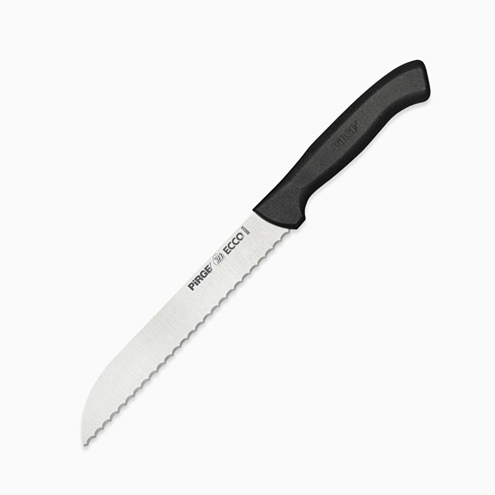 Pirge Ecco Ekmek Bıçağı Pro 17,5 cm - High Carbon Stainless Steel Bread Knife with Ergonomic Handle