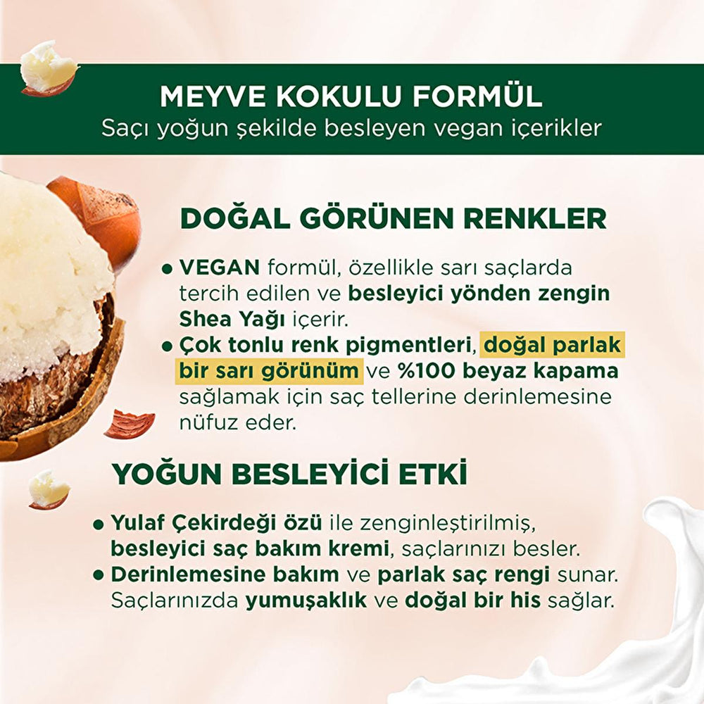 Palette Natural Hair Dye - Light Caramel (Açık Karamel) Permanent Hair Color for Natural Look - view 8