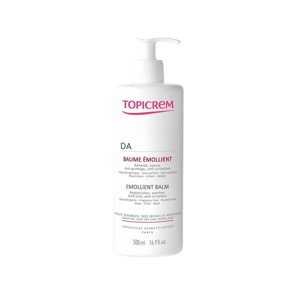 Topicrem DA: Deeply Moisturizing & Nourishing Body Cream for Dry, Sensitive Skin (500ml) | Emollient Body Moisturizer Topicrem DA Body Cream: Moisturize Dry, Sensitive Skin (500ml) body cream, moisturizing body cream, emollient cream, dry skin cream, sensitive skin cream, Topicrem body cream, nourishing body cream, body moisturizer, large size body cream, body cream for dryness, skin hydration, skin nourishment, skincare, dry skin relief, sensitive skin care, gentle body cream, daily moisturizer, emollient,