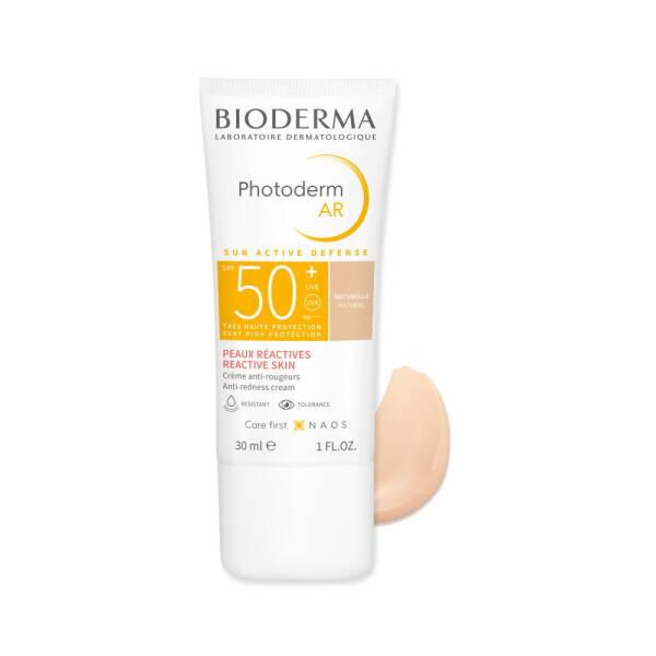 Bioderma Photoderm AR Anti-Redness Sunscreen Cream SPF50+ for Sensitive Skin Bioderma Photoderm AR Sunscreen Cream SPF50+ for Sensitive Skin sunscreen cream, SPF50+, anti-redness, sensitive skin, non-comedogenic sunscreen, photostable sunscreen, Bioderma, Photoderm AR, sun protection, skin care, dermatologically tested, gentle sunscreen