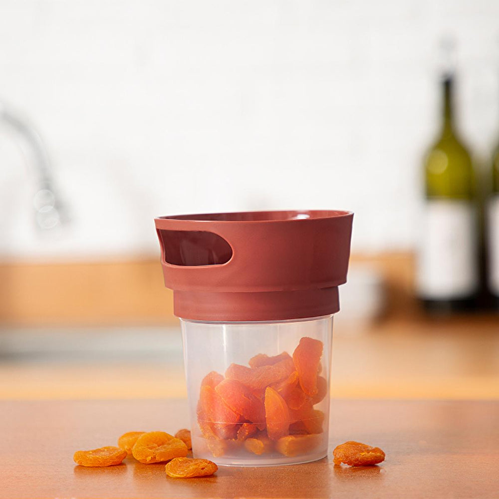 Babyjem Spill-Proof Snack Container for Kids - Antibacterial Fabric Cover, Easy to Use, Ideal for Travel and Daily - view 7