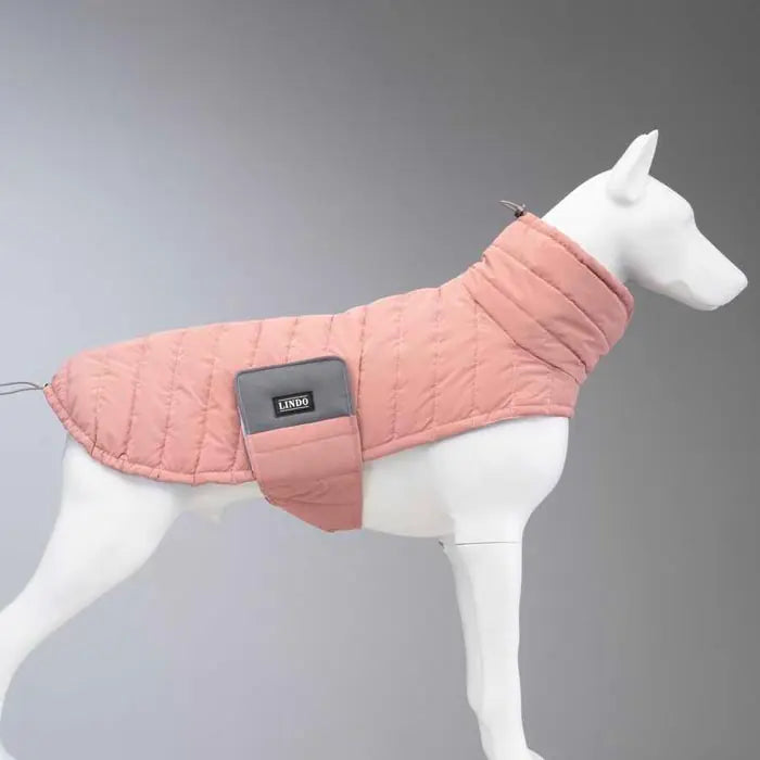 Lindo Air Puff Powder Dog Coat for Warmth and Style