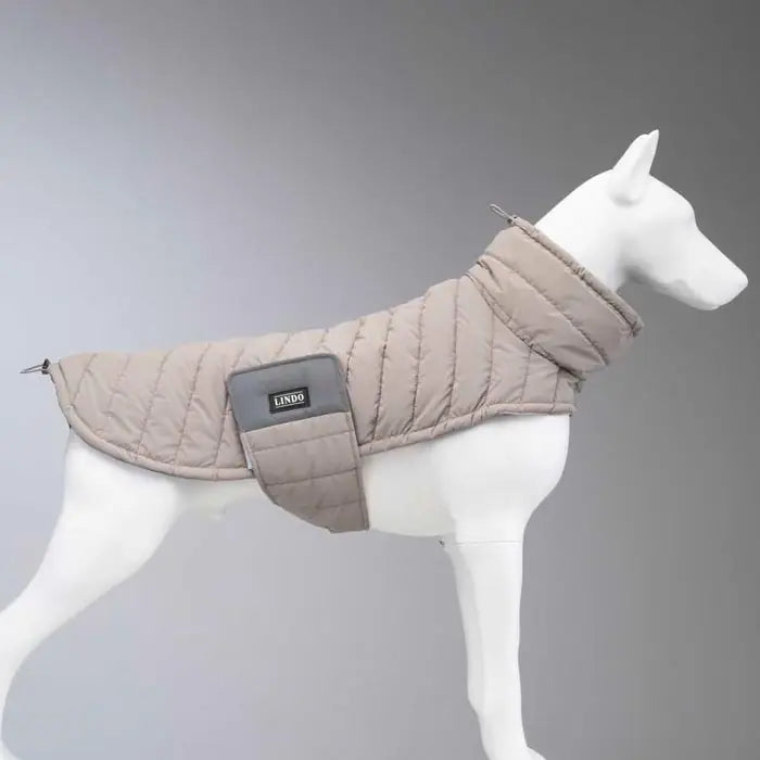 Lindo Air Puff Stone Dog Coat Lightweight Pet Jacket