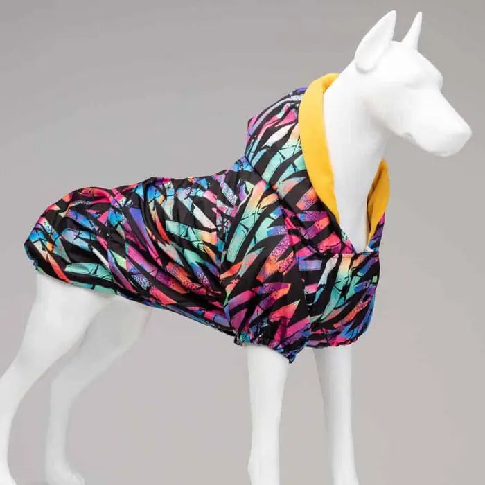 Lindo Cosmo Fleece Lined Waterproof Dog Raincoat for Cold Weather