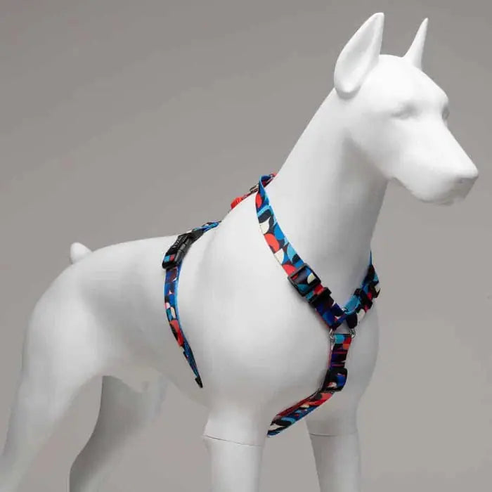 Lindo Red Line H-Type Dog Harness for Large Breeds