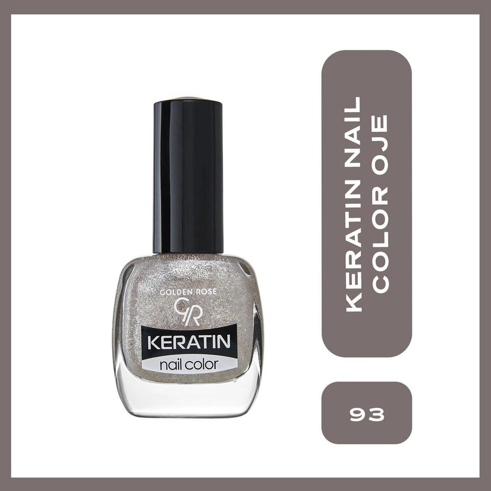 Golden Rose Keratin Nail Color Polish No: 93 - 10.5ml