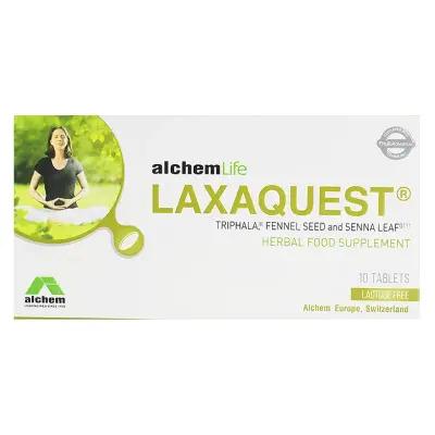 AlchemLife Laxaquest Dietary Supplement for Digestive Support - 10 Tablets - view 2