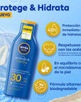 Nivea Sun Sunscreen Lotion SPF 30 - Moisturizing Protection | 200ml