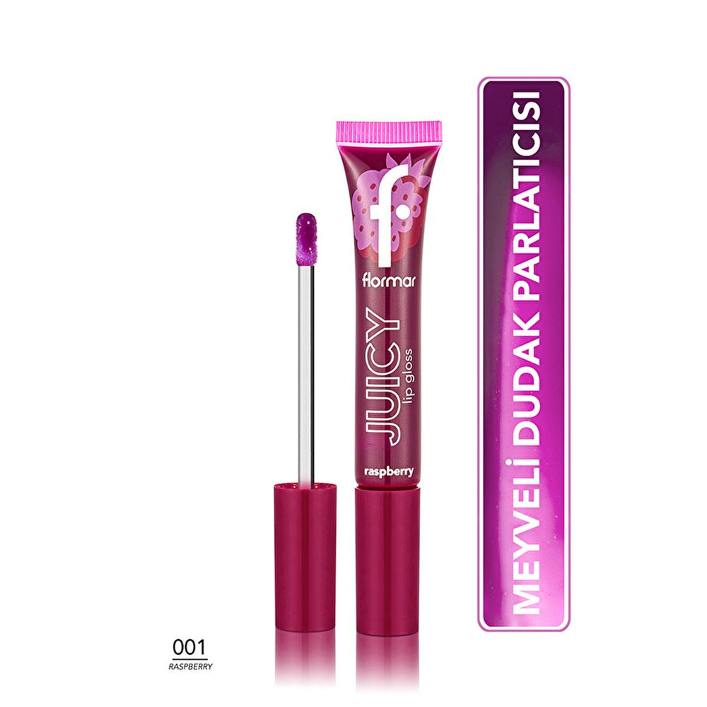 Flormar Juicy Lip Gloss - Moisturizing, Natural Color, Fruit Flavored - Lip Care for Dry Lips - view 8
