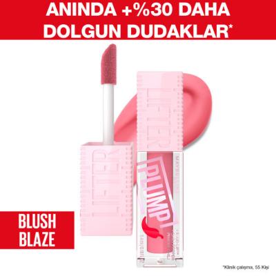 Maybelline Lifter Plump Lip Gloss - 001 Blush Blaze, Non-Sticky, Long-Lasting Lip Plumper with Chili Pepper Extract Maybelline Lifter Plump Lip Gloss - Non-Sticky & Long-Lasting Maybelline Lifter Plump Lip Gloss, Blush Blaze lip gloss, Chili pepper extract lip care, Non-sticky lip gloss, Long-lasting lip plumper, Lip care products with plumping effect, Cosmetic products with natural ingredients, Easy application lip gloss, Lip gloss for everyday use, Lip gloss for night out, Glamorous lip gloss, Confident b