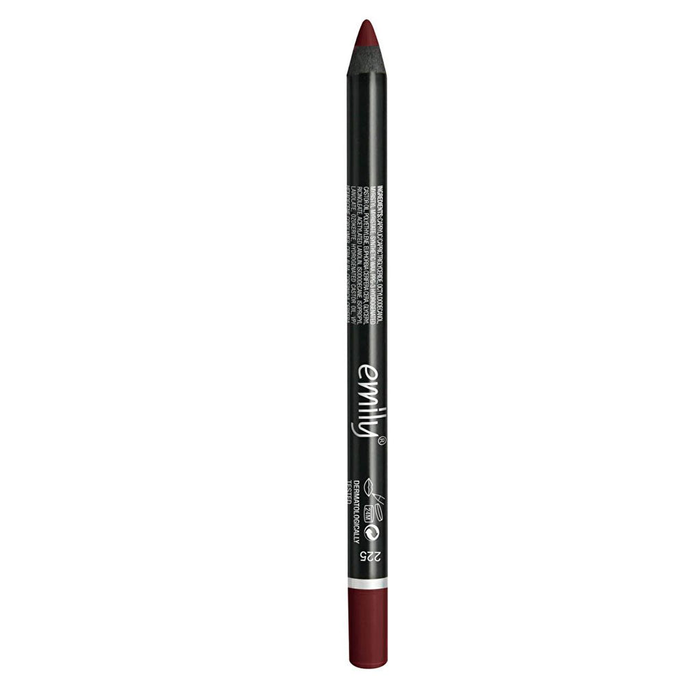 Emily Long Lasting Lip Pencil - Precise, Long-Lasting Lip Color with Modern Shades - Lip Liner