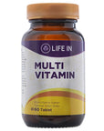 Life In Multivitamin Tablet - Essential Vitamins for Overall Health & Wellness - Supports Immune Function & Energy Levels Multivitamin Tablet for Overall Health & Wellness multivitamin, dietary supplement, vitamin C, vitamin A, vitamin D, B vitamins, immune support, energy supplement, health and wellness, nutritional supplement, adults, children over 11, dietary health, immune function, energy levels, overall health