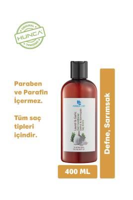 Hunca Care Laurel & Garlic Hair Conditioner: Strengthens Hair, Reduces Breakage, Natural Moisturizing - 400ml Hunca Care Garlic Hair Conditioner: Strengthen & Repair hair conditioner, garlic hair conditioner, laurel hair conditioner, hair strengthening conditioner, hair breakage treatment, natural hair conditioner, hair moisturizing conditioner, damaged hair repair, healthy hair growth, saç kremi, hair care, herbal conditioner, dry hair, damaged hair, split ends, hair nourishment, split ends repair, hydrati