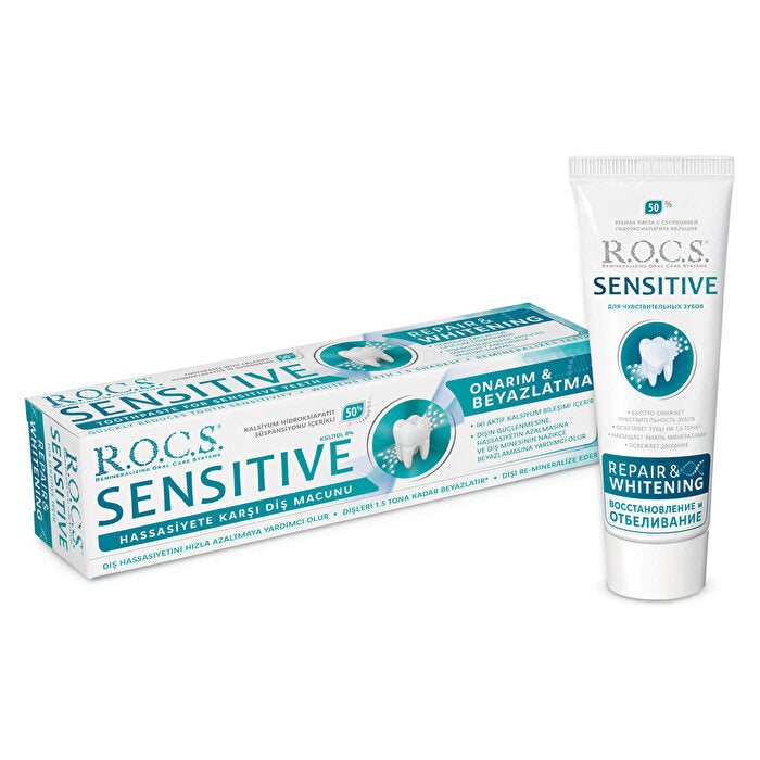 R.O.C.S. Sensitive Repair & Whitening Toothpaste - 75 ml - image 4