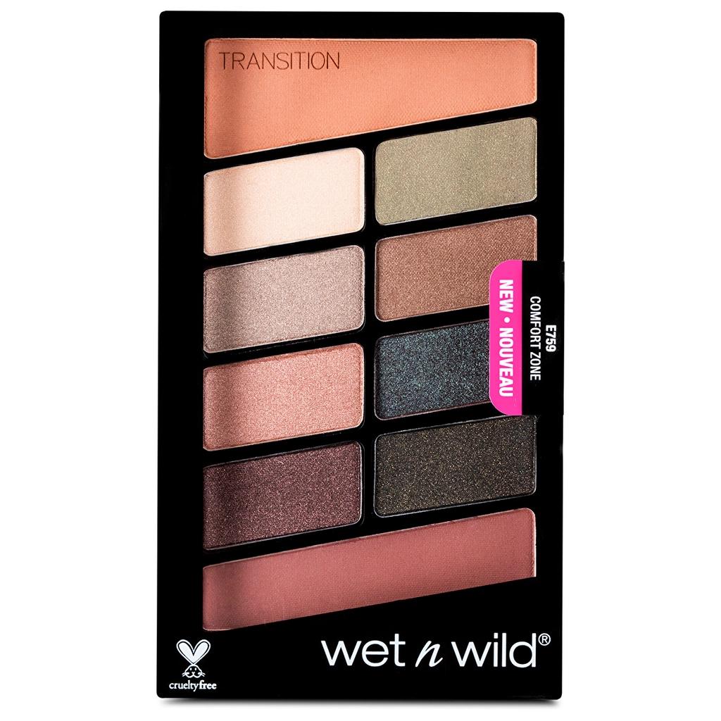 wet n wild Color Icon 10-Pan Eyeshadow Palette Comfort Zone