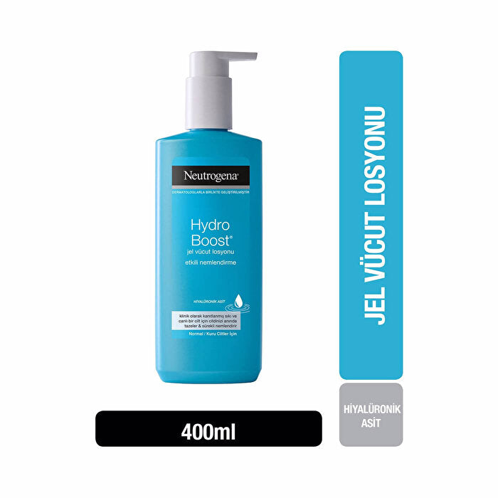 Neutrogena Hydro Boost Gel Body Lotion 400ML - Ultra Lightweight Moisturizer | Hydration - view 2