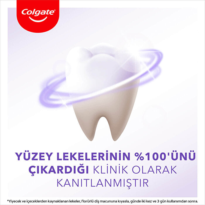 Colgate Optic White Purple Reveal Toothpaste 75ml - Whitening Formula