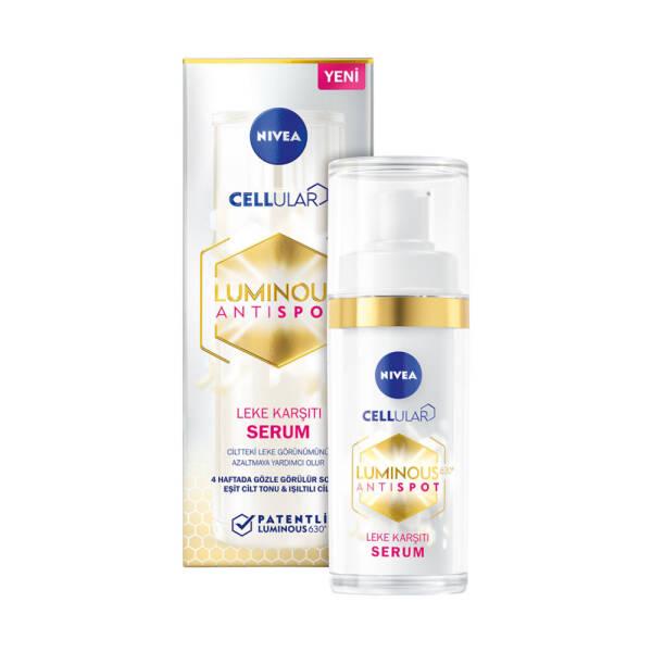 nivea cellular luminous 630 anti spot serum, bottle of nivea anti spot serum 30ml Nivea Cellular Luminous 630 Anti Spot Serum - Reduce Dark Spots | 30ml Nivea Anti Spot Serum - Reduce Dark Spots | 30ml nivea, anti-spot-serum, skin-care, dark-spots, luminous-skin, skincare-products, adult-care, sensitive-skin, ai-generated, skin-discoloration